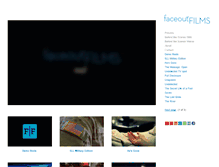 Tablet Screenshot of faceoutfilms.com